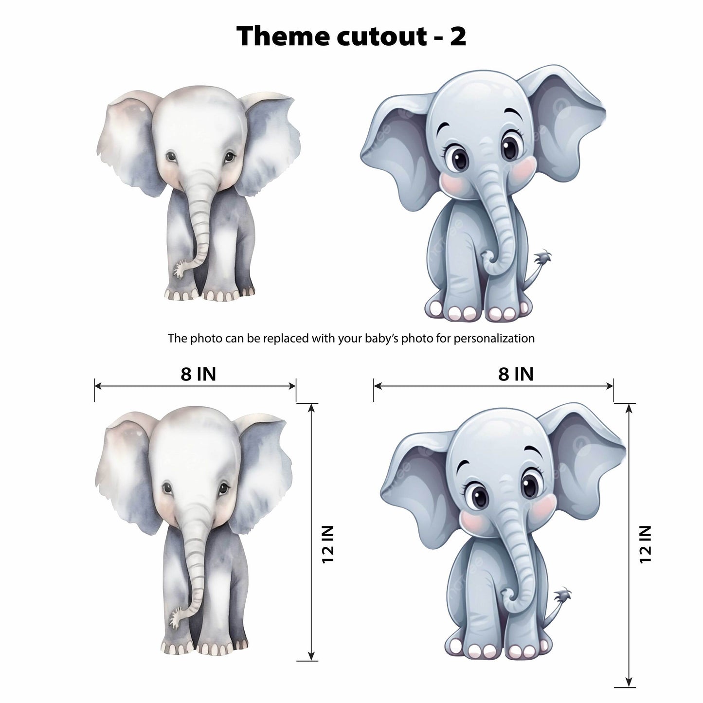 Elephant First Birthday Elite