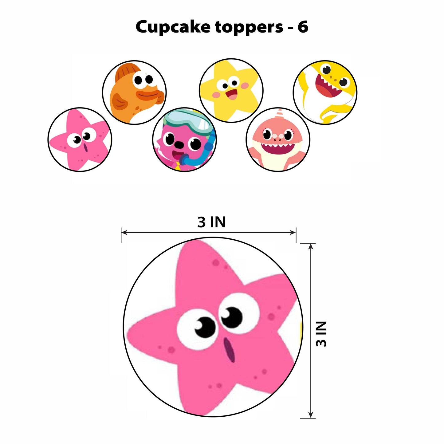 Baby Shark Underwater Signature