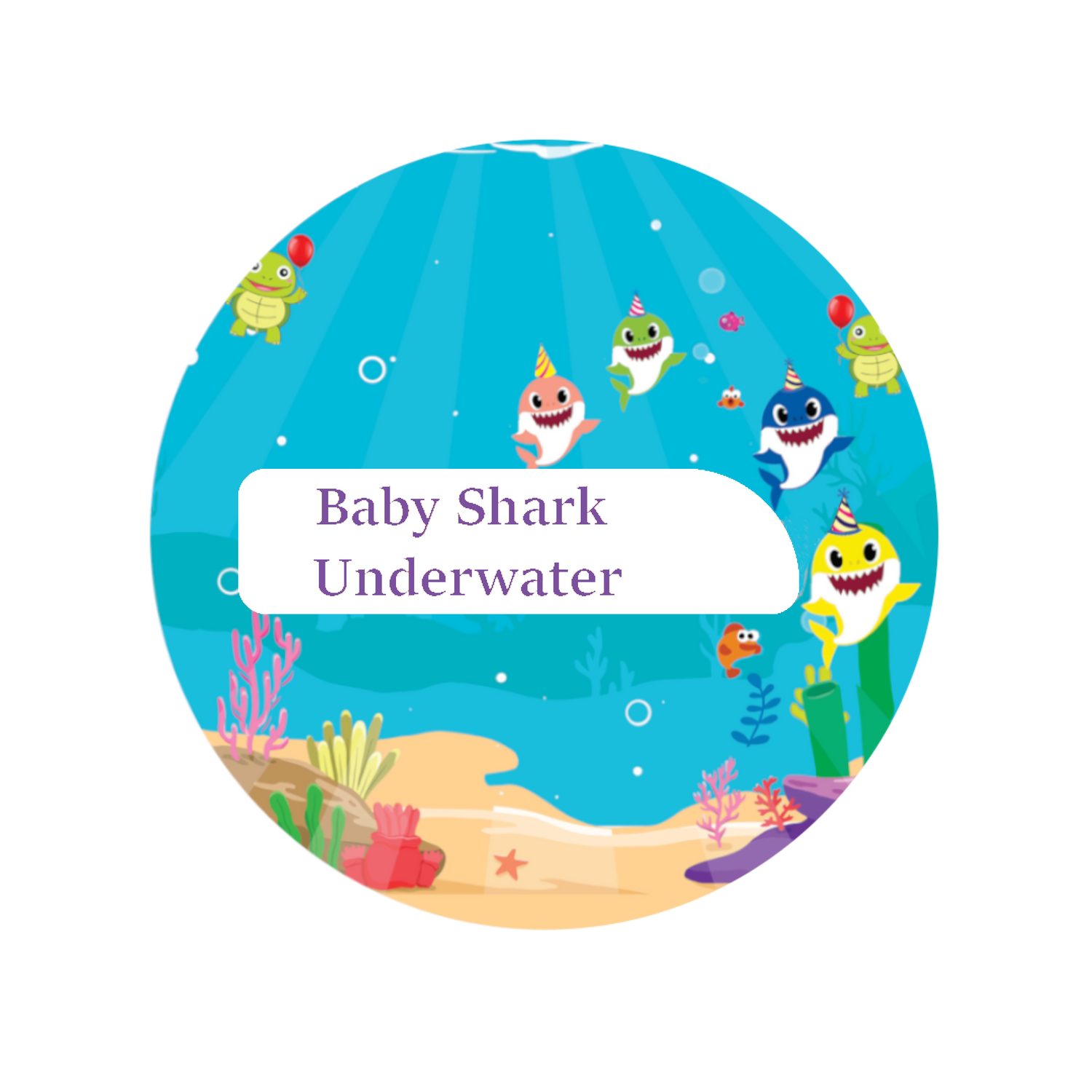 Baby Shark Underwater