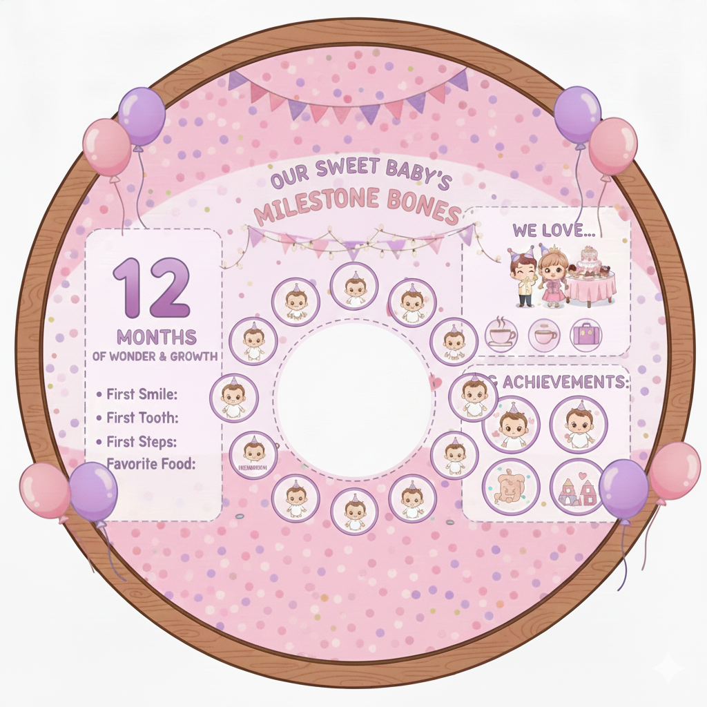 12 Months Photo Card