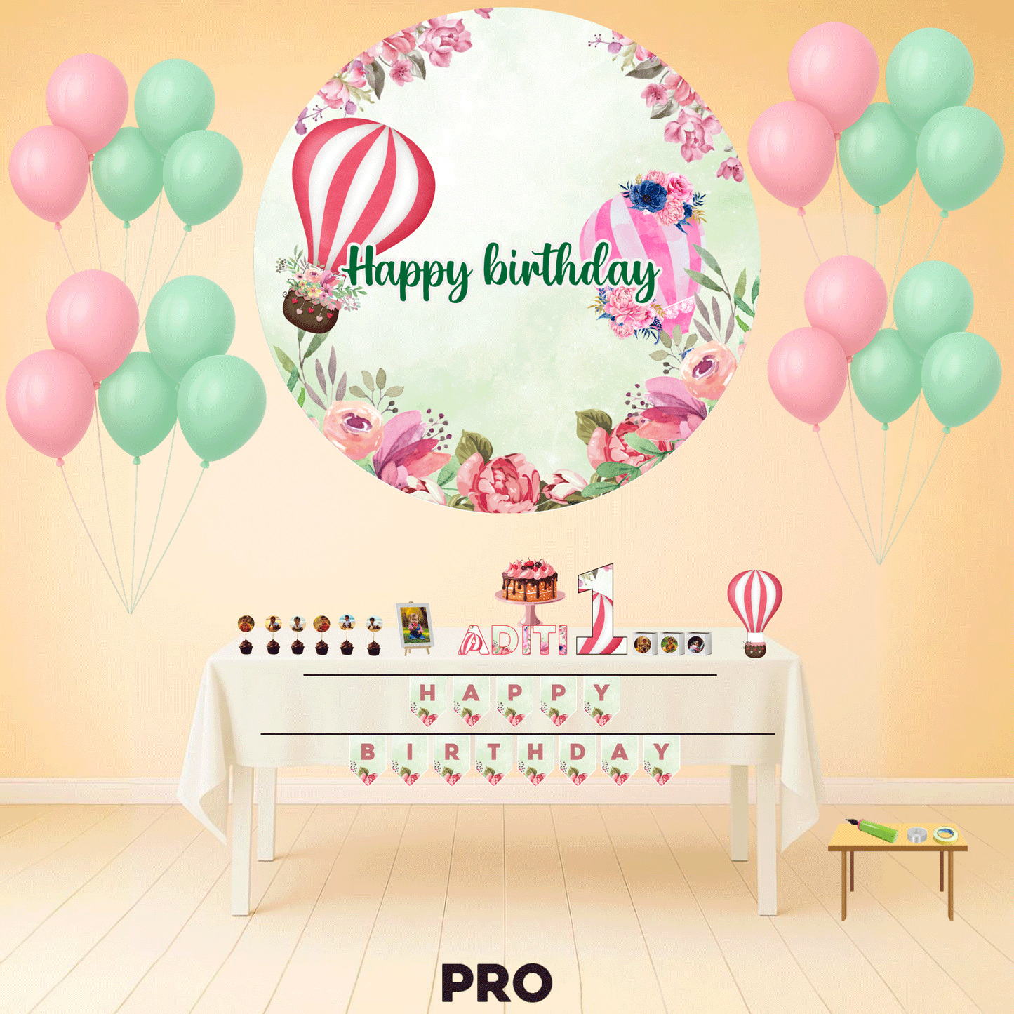 Floral Balloon Fantasy Pro