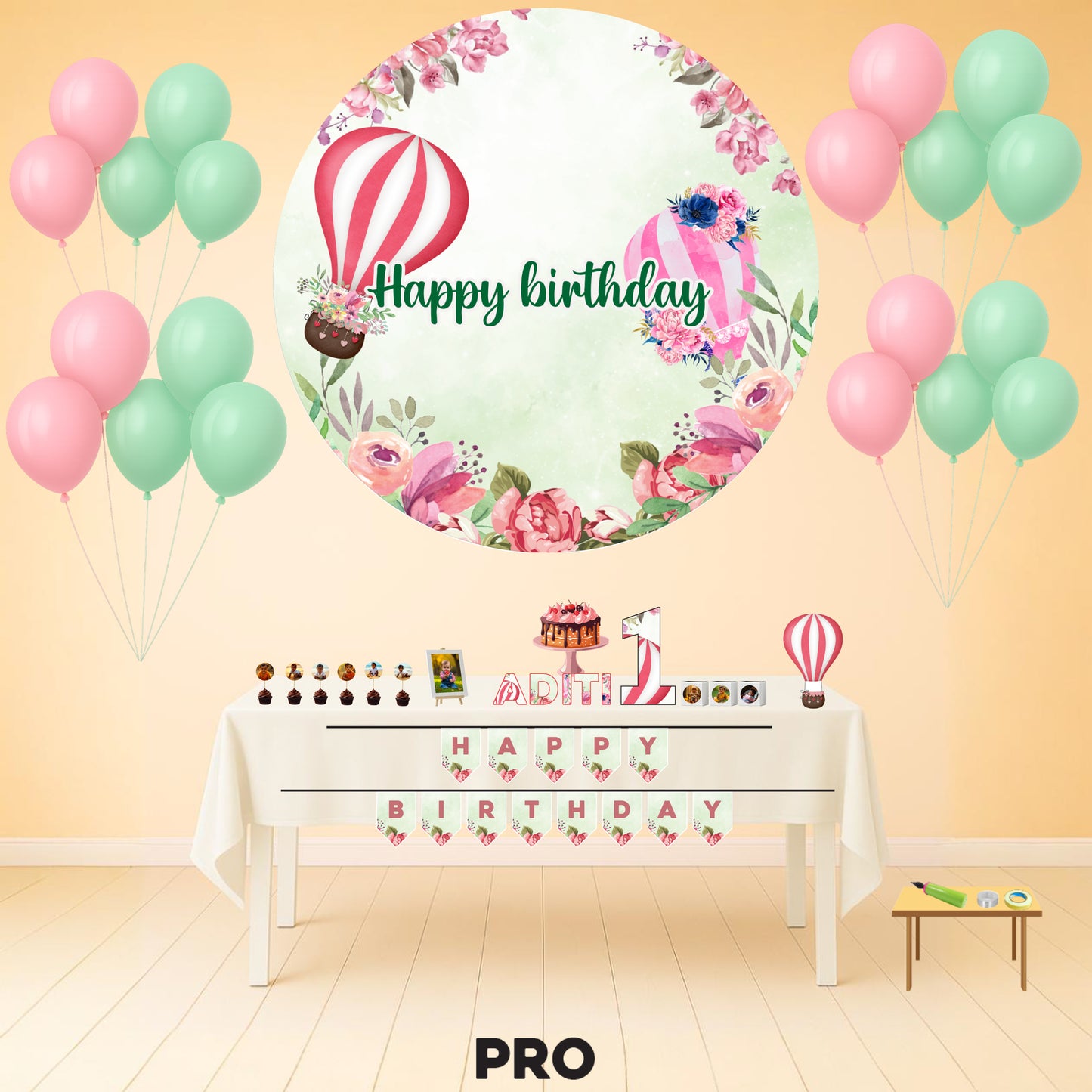 Floral Balloon Fantasy Pro