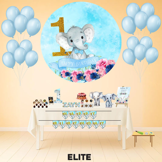 Elephant First Birthday Elite
