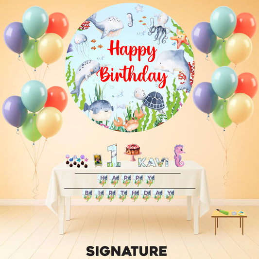 Underwater Adventure Signature