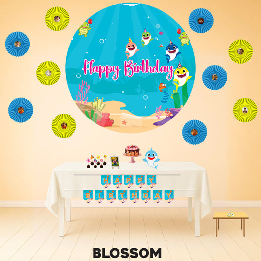 Baby Shark Underwater Blossom