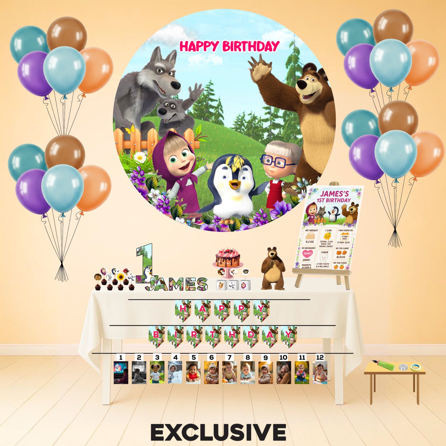 Masha & Friends Exclusive