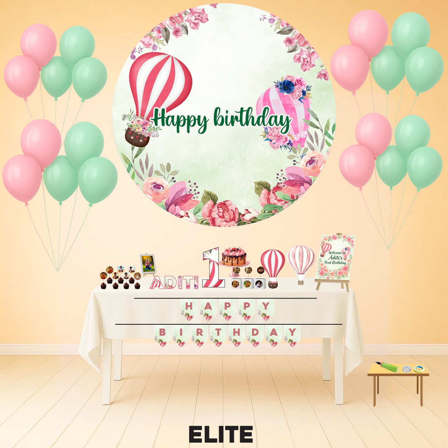Floral Balloon Fantasy Elite