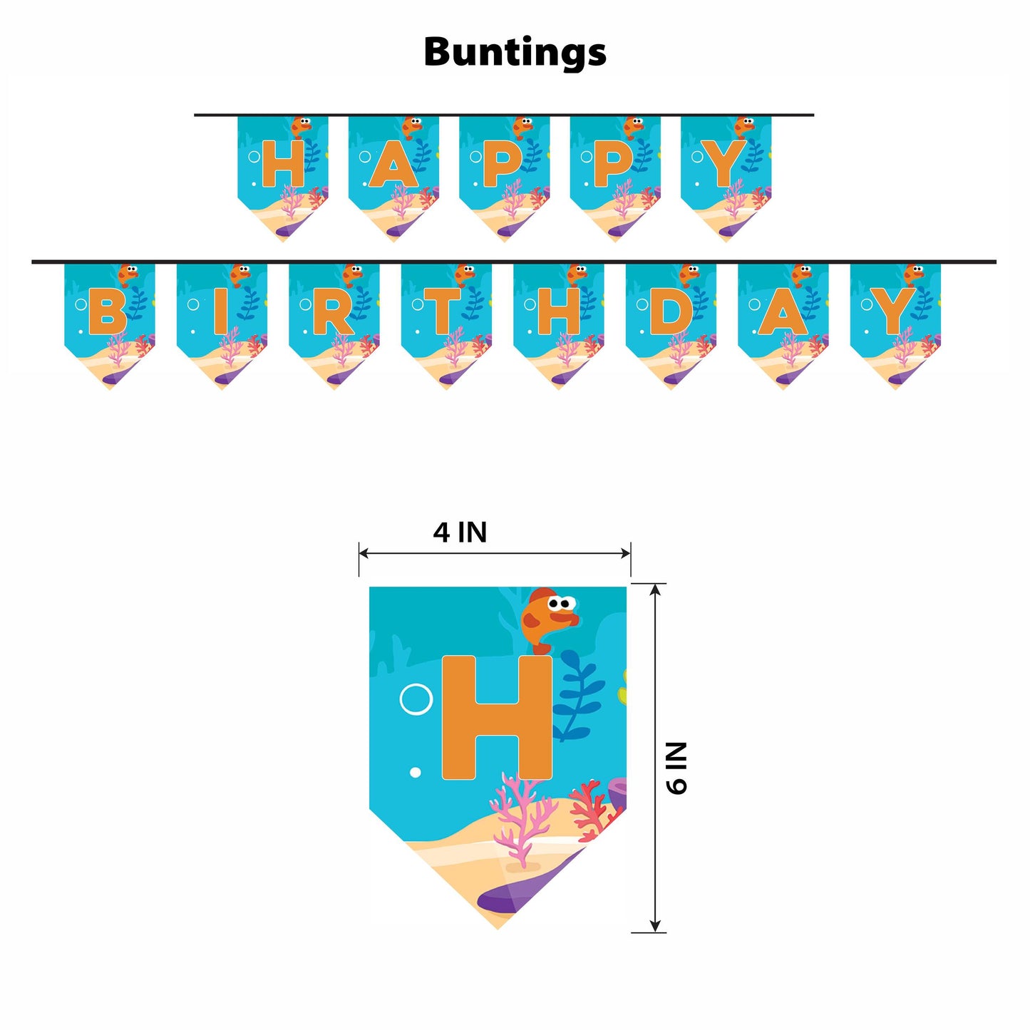 Baby Shark Underwater Blossom