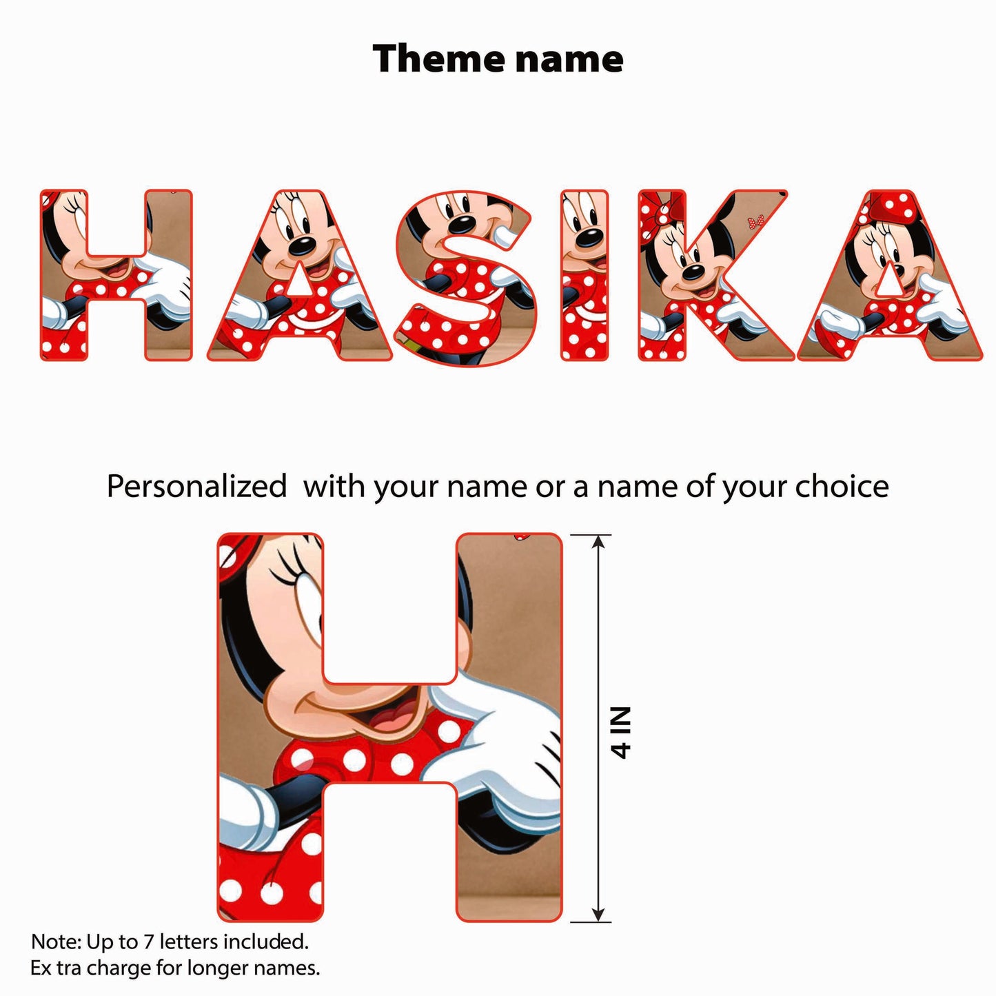Minnie Mouse Signature