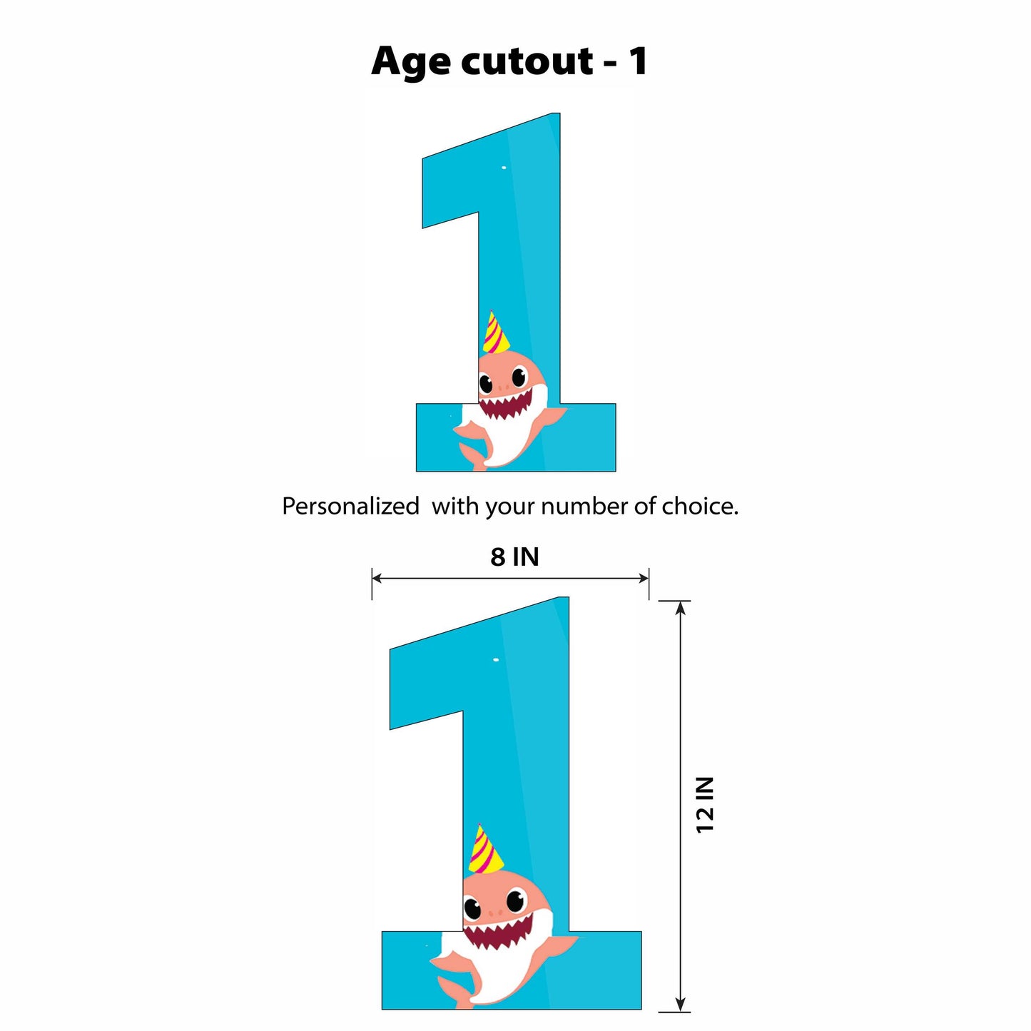 Baby Shark Underwater Signature