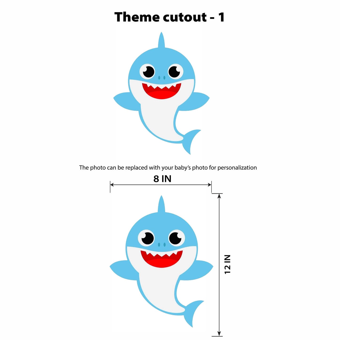 Baby Shark Underwater Blossom